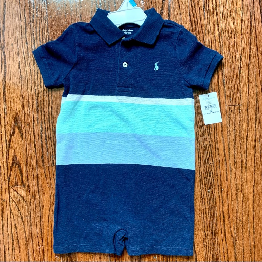 NWT Ralph Lauren Striped Shortall
